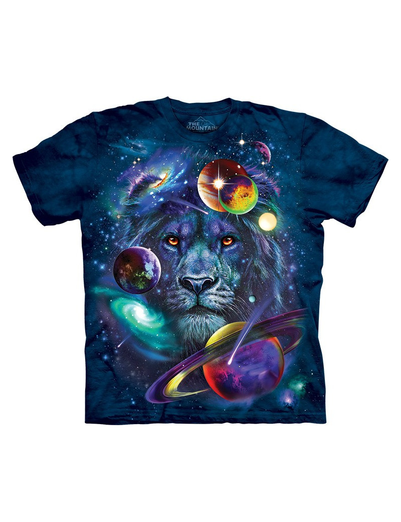 Lion Of Cosmos T-Shirt The Mountain