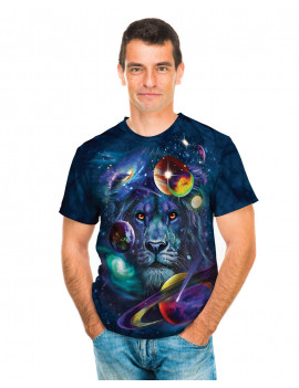 Lion Of Cosmos T-Shirt The Mountain