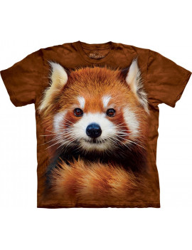 Red Panda Portrait T-Shirt The Mountain