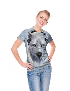 White Wolf DJ T-Shirt