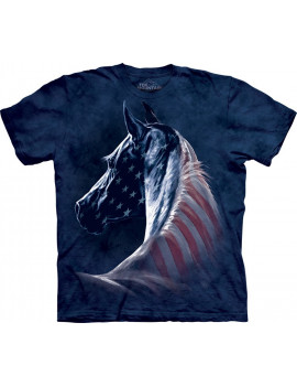 Patriotic Horse Head