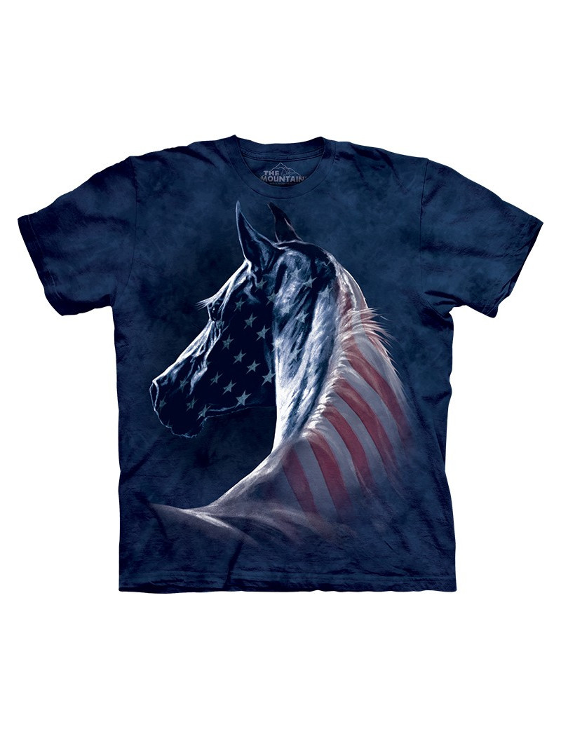 Patriotic Horse Head