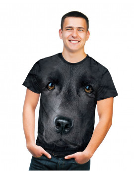 Black Lab Face T-Shirt
