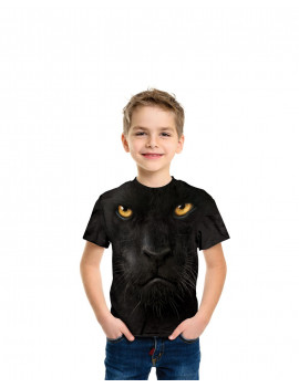 Black Panther Face T-Shirt