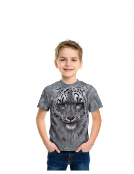 Snow Leopard Portrait  T-Shirt