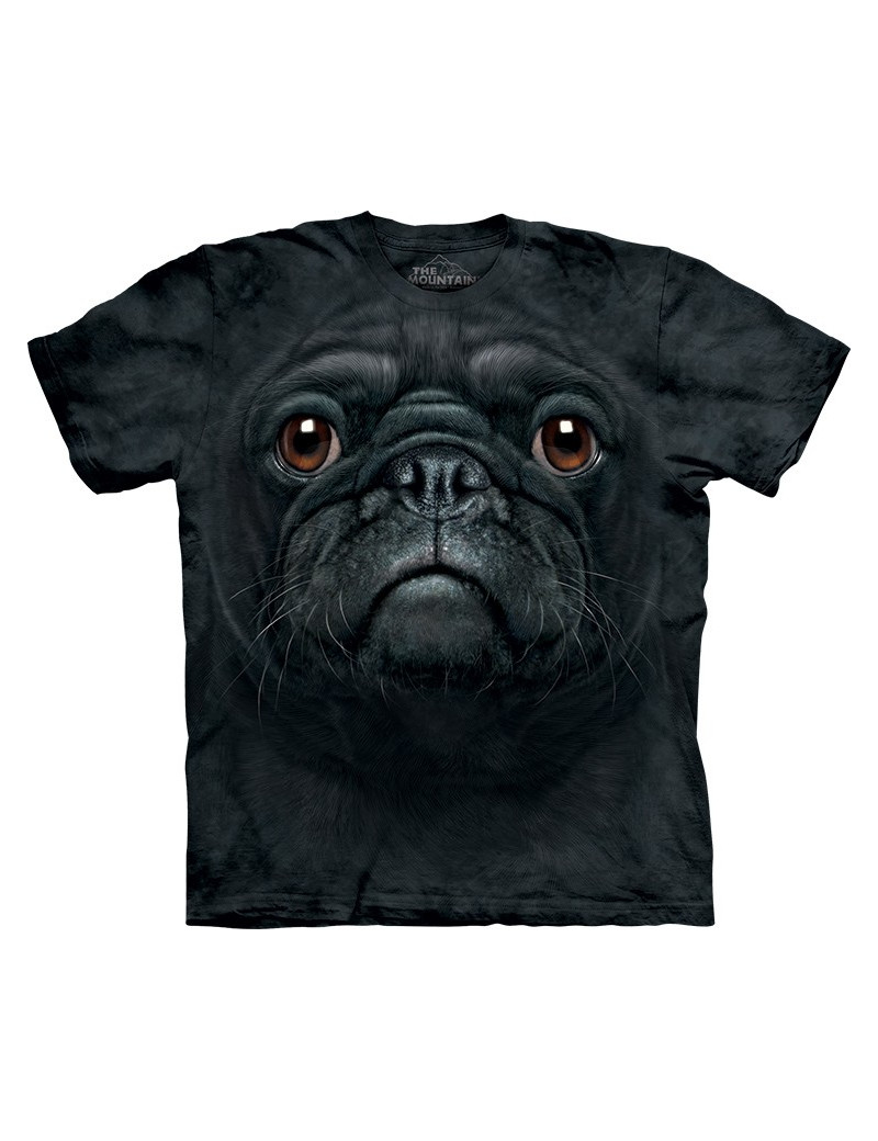 Black Pug Face