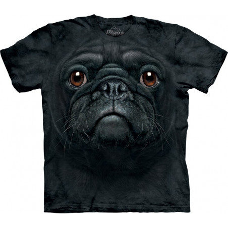 Black Pug Face