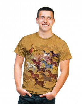 Horses And Sun T-Shirt