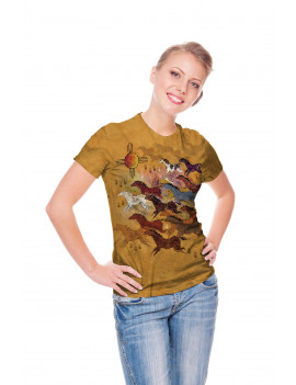 Horses And Sun T-Shirt