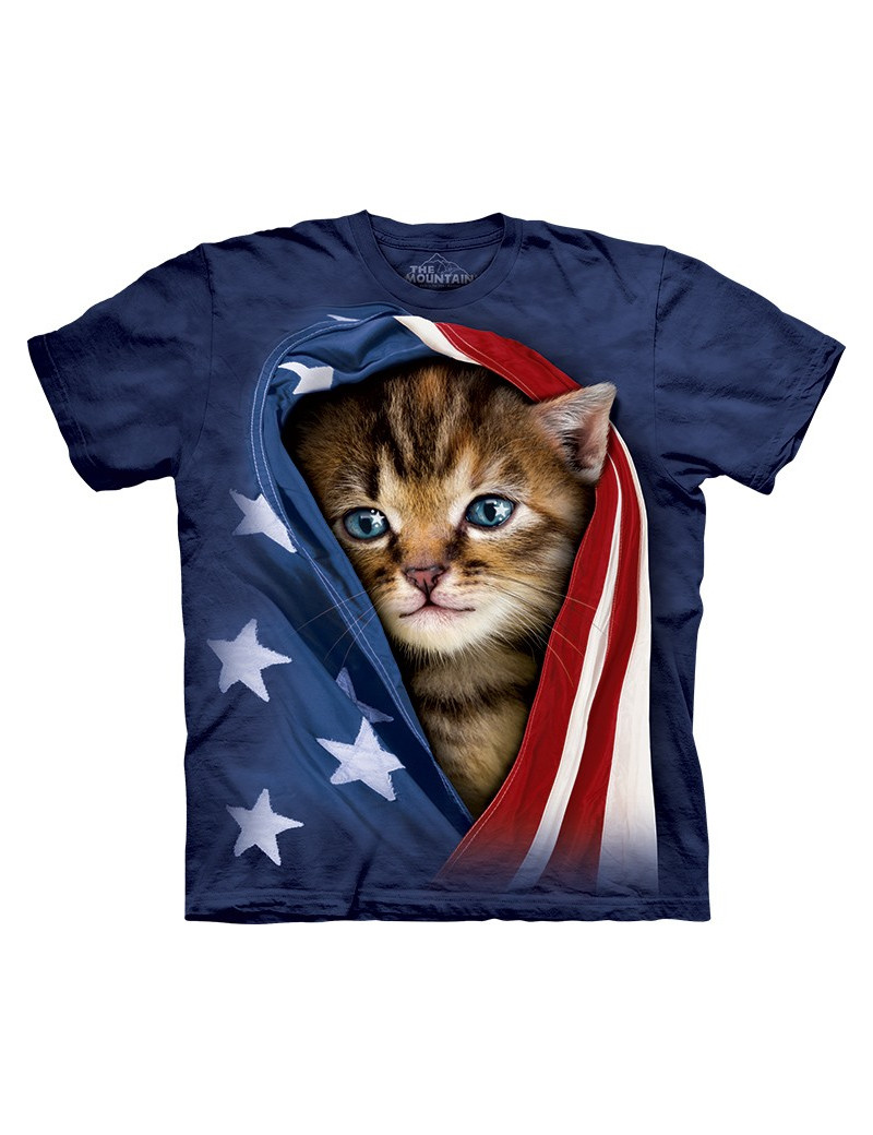 Patriotic Kitten