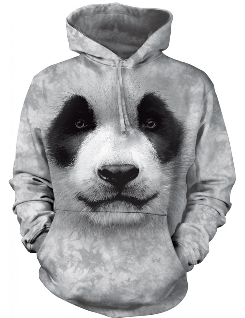 Big Face Panda Hoodie