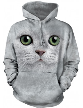 Green Eyes Face Hoodie