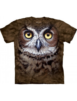 Great Horned Owl Head