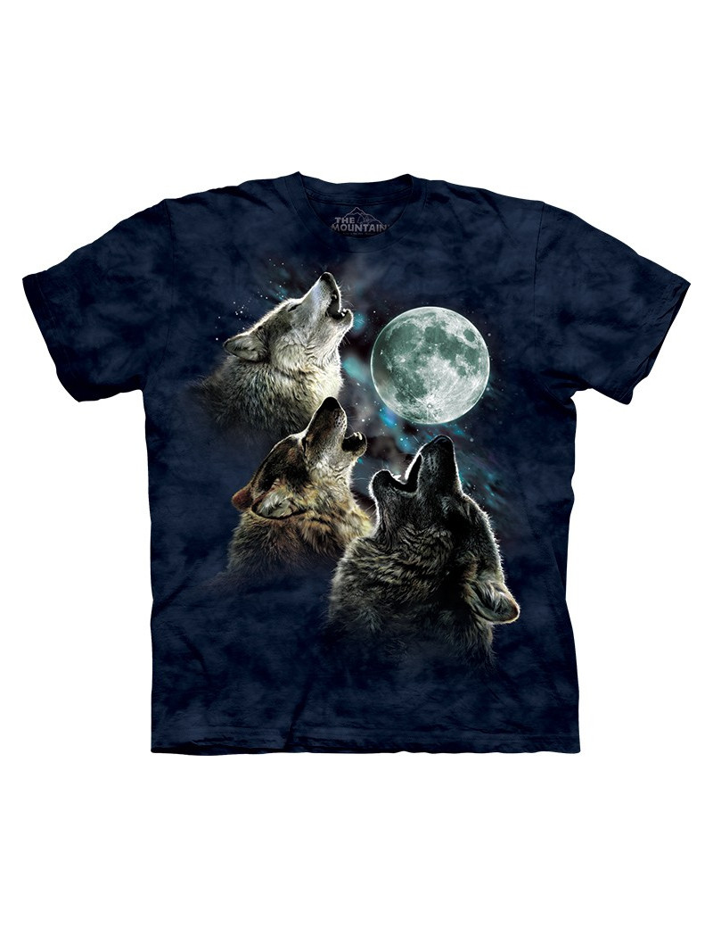 Three Wolf Moon in Blue