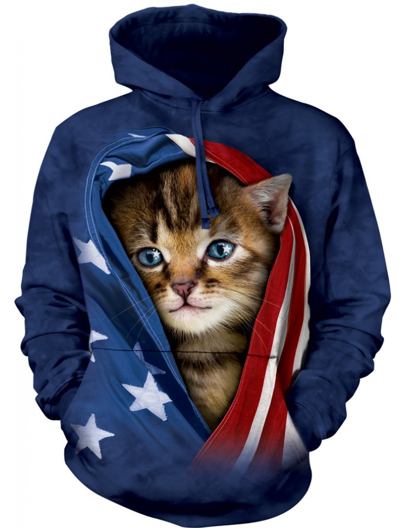 Patriotic Kitten