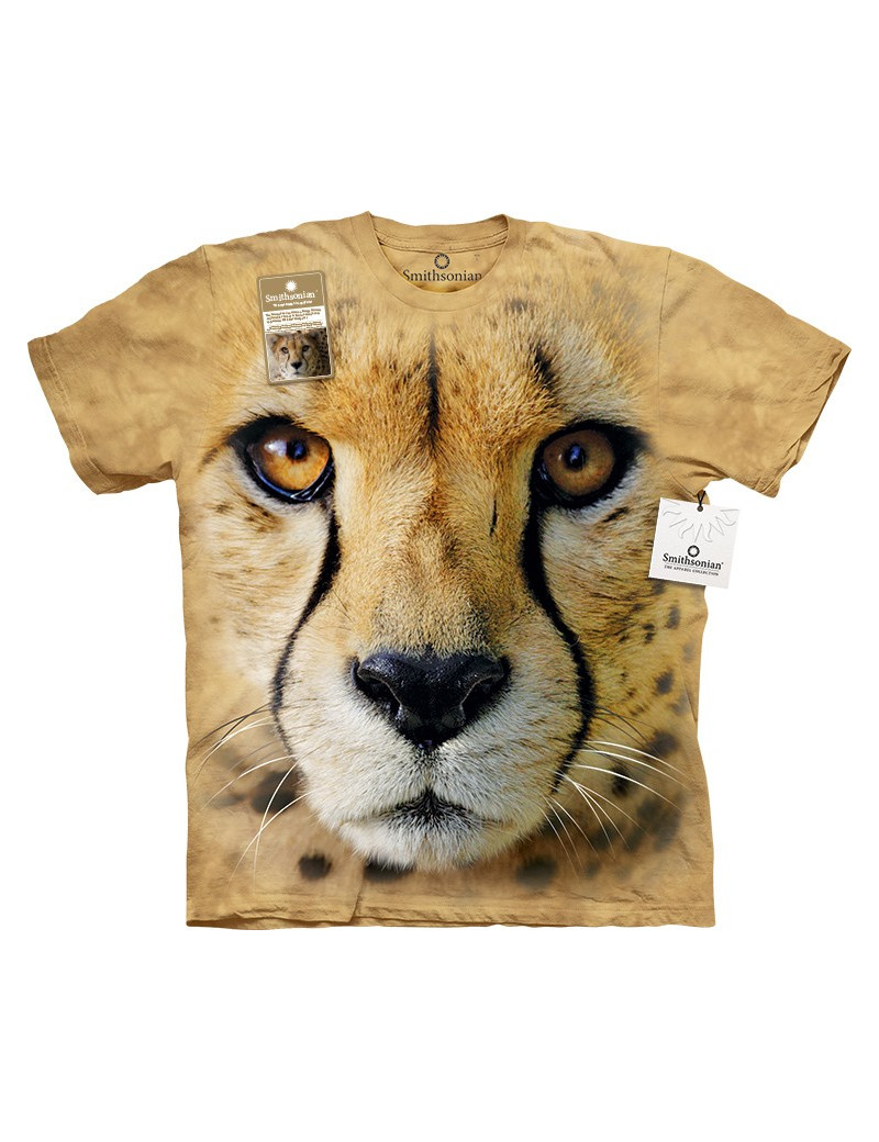 Big Face Cheetah T-Shirt The Mountain 