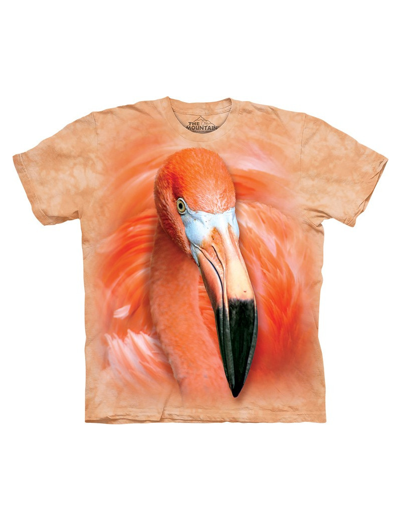 Big Face Flamingo T-Shirt The Mountain 