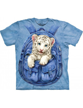 Backpack White Tiger