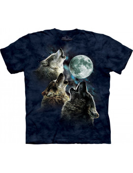 Three Wolf Moon in Blue