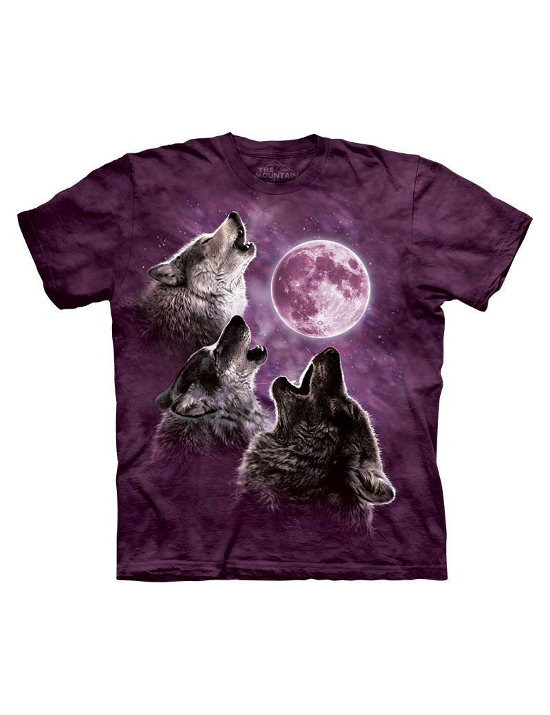 Three Wolf Moon in Purple