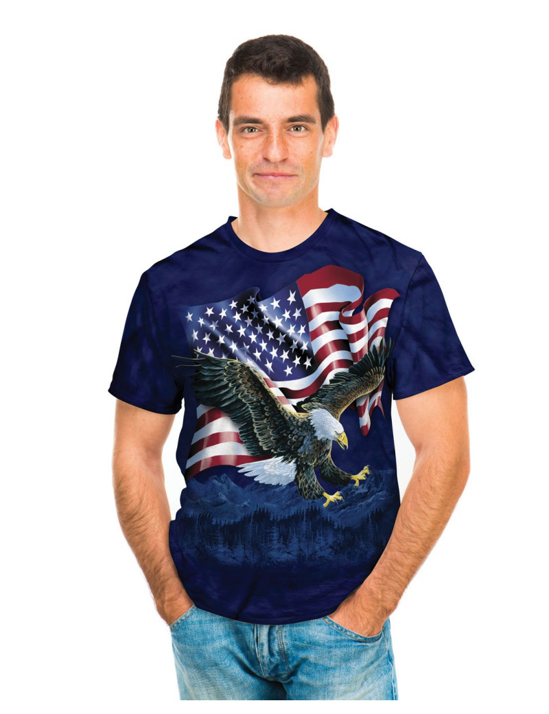 Eagle Talon Flag T-Shirt The Mountain - tshirthd.com