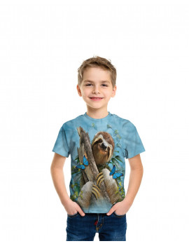 Sloth & Butterflies T-Shirt The Mountain