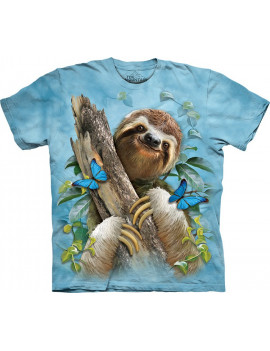 Sloth & Butterflies T-Shirt The Mountain