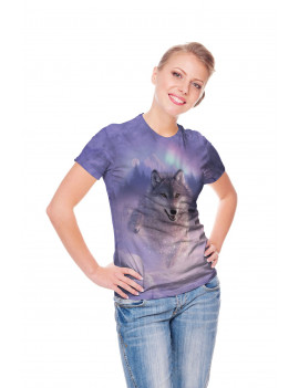 Northern Lights T-Shirt The Mountain