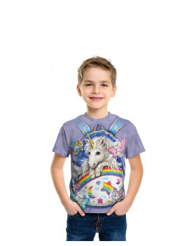 Backpack Unicorn T-Shirt