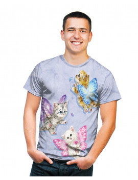 Butterfly Kitten Fairies T-Shirt