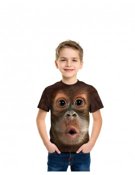 Big Face Baby Orangutan T-Shirt