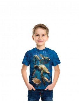 Sea Turtle Family T-Shirt The Mountain