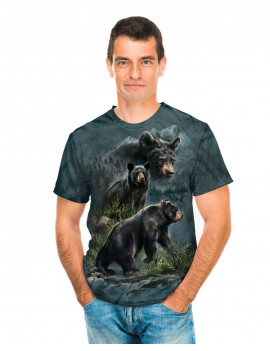 Three Black Bears T-Shirt