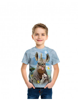 Rhino Selfie T-Shirt The Mountain