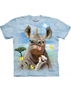 Rhino Selfie T-Shirt The Mountain