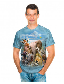 African Selfie T-Shirt The Mountain
