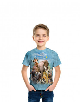 African Selfie T-Shirt The Mountain