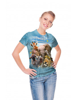 African Selfie T-Shirt The Mountain