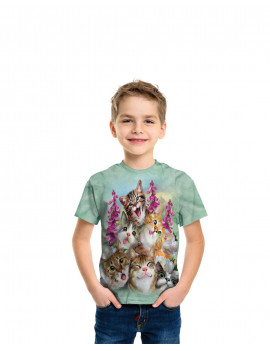 Kittens Selfie T-Shirt The Mountain