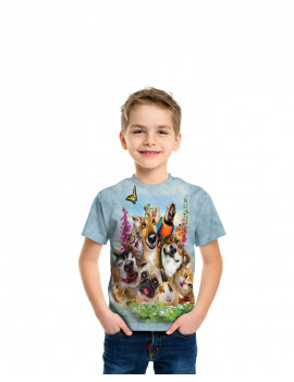 Pet Selfie T-Shirt The Mountain