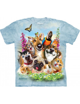 Pet Selfie T-Shirt The Mountain