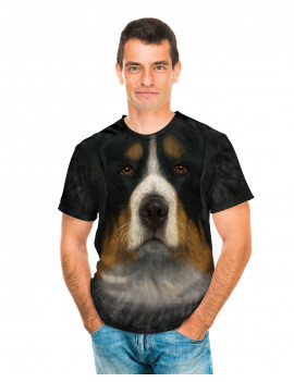 Bernese Mountain Dog Face T-Shirt