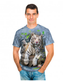 The Mountain White Tigers of Bengal T-Shirt