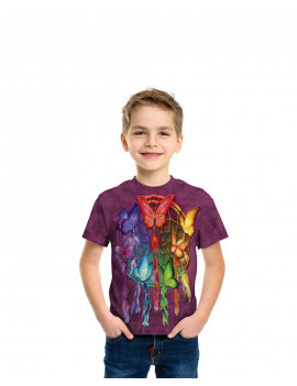 Rainbow Butterfly Dreamcatcher T-Shirt