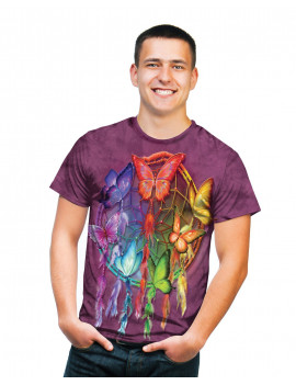 Rainbow Butterfly Dreamcatcher T-Shirt
