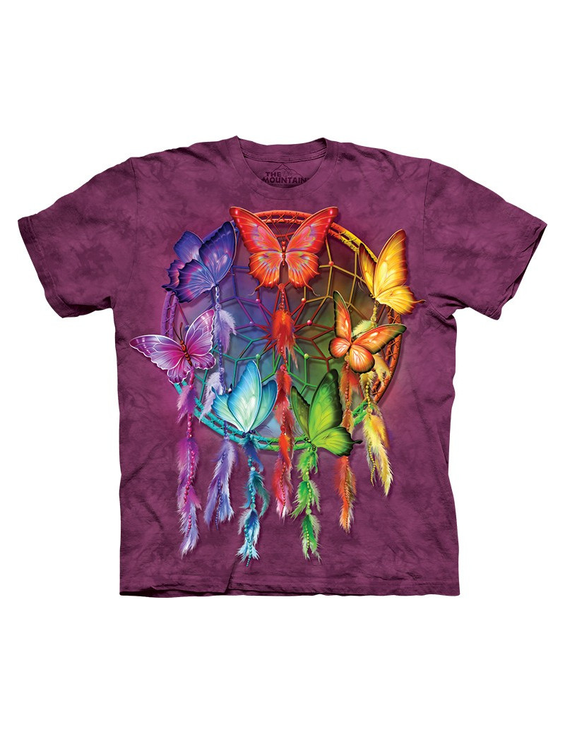 Rainbow Butterfly Dreamcatcher