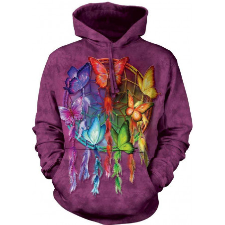 Rainbow Butterfly Dreamcatcher Hoodie The Mountain