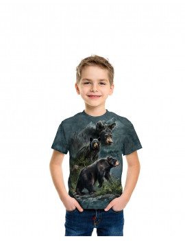 Three Black Bears T-Shirt