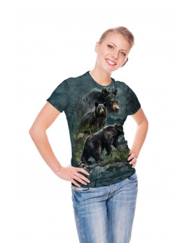 Three Black Bears T-Shirt