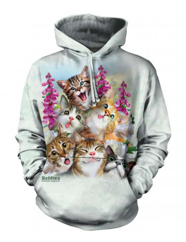 Kittens Selfie Hoodie The Mountain